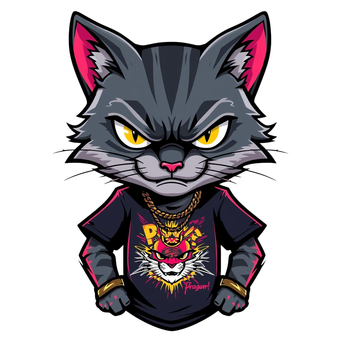 Camisetas --Gatos de Asfalto