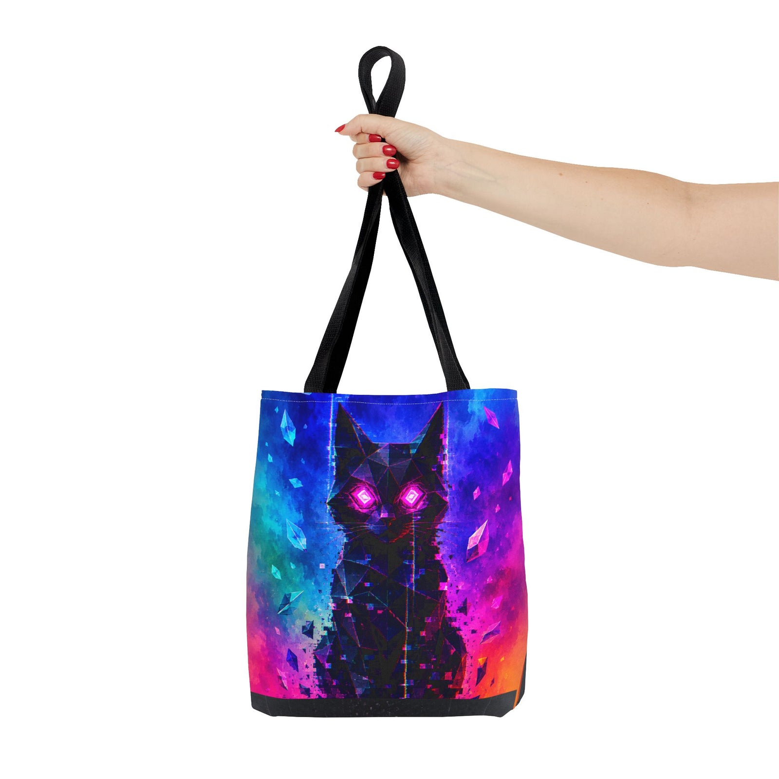 Mystic Neon Cat Tote