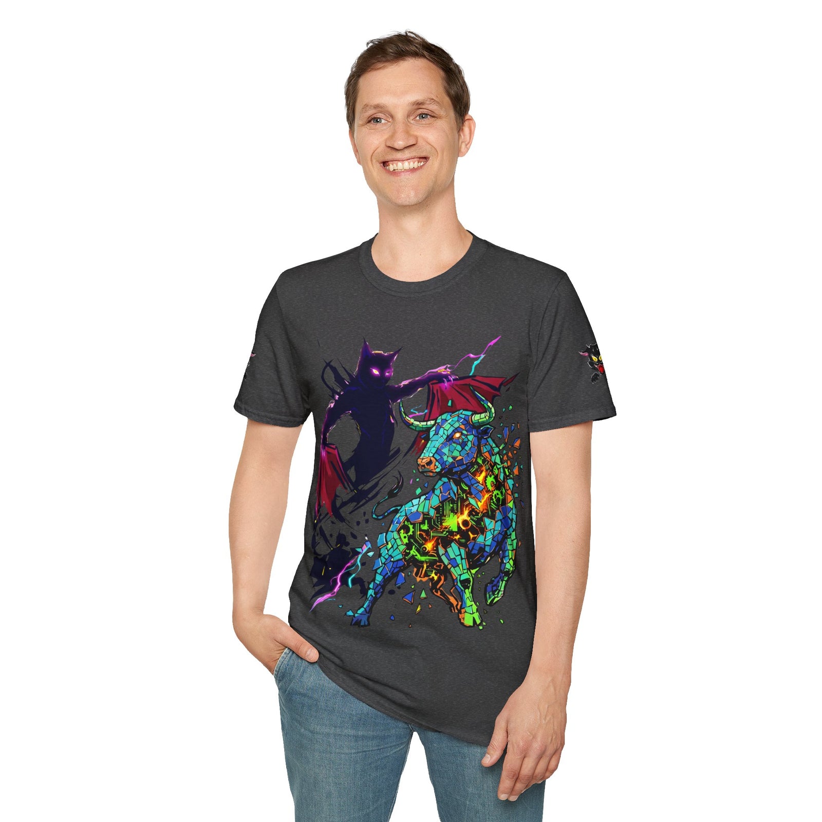 El Gato Loco — Corrida 2077 | Camiseta Gráfica Cyberpunk Edición Limitada