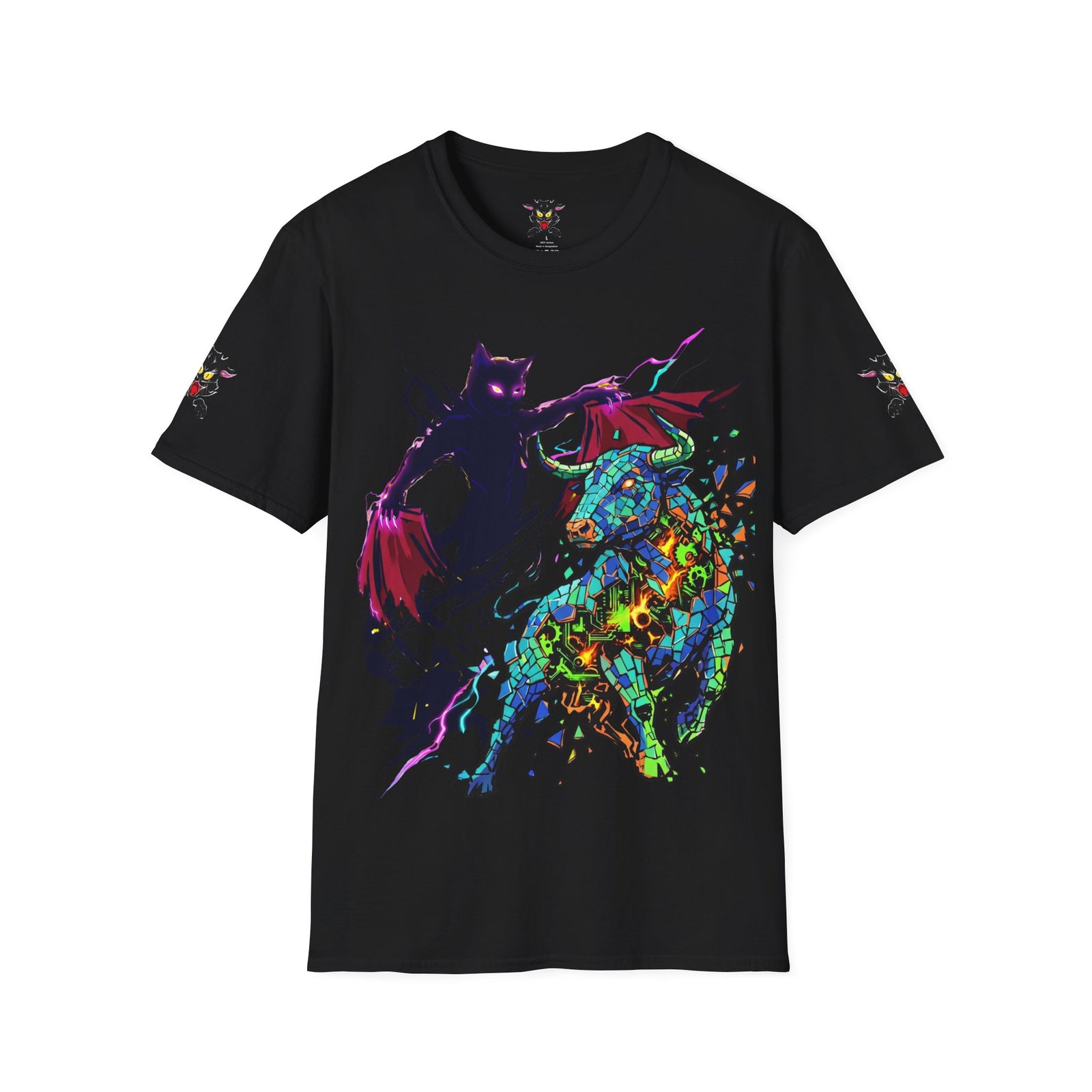 El Gato Loco — Corrida 2077 | Camiseta Gráfica Cyberpunk Edición Limitada