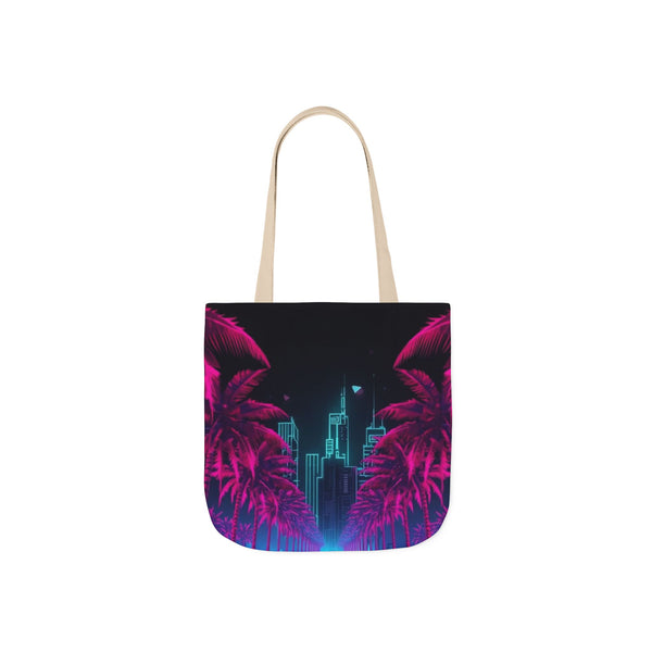 Canvas Tote Bag, 5-Color Straps