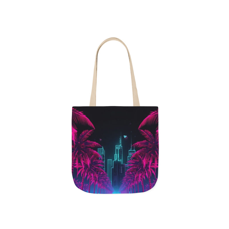 Canvas Tote Bag, 5-Color Straps