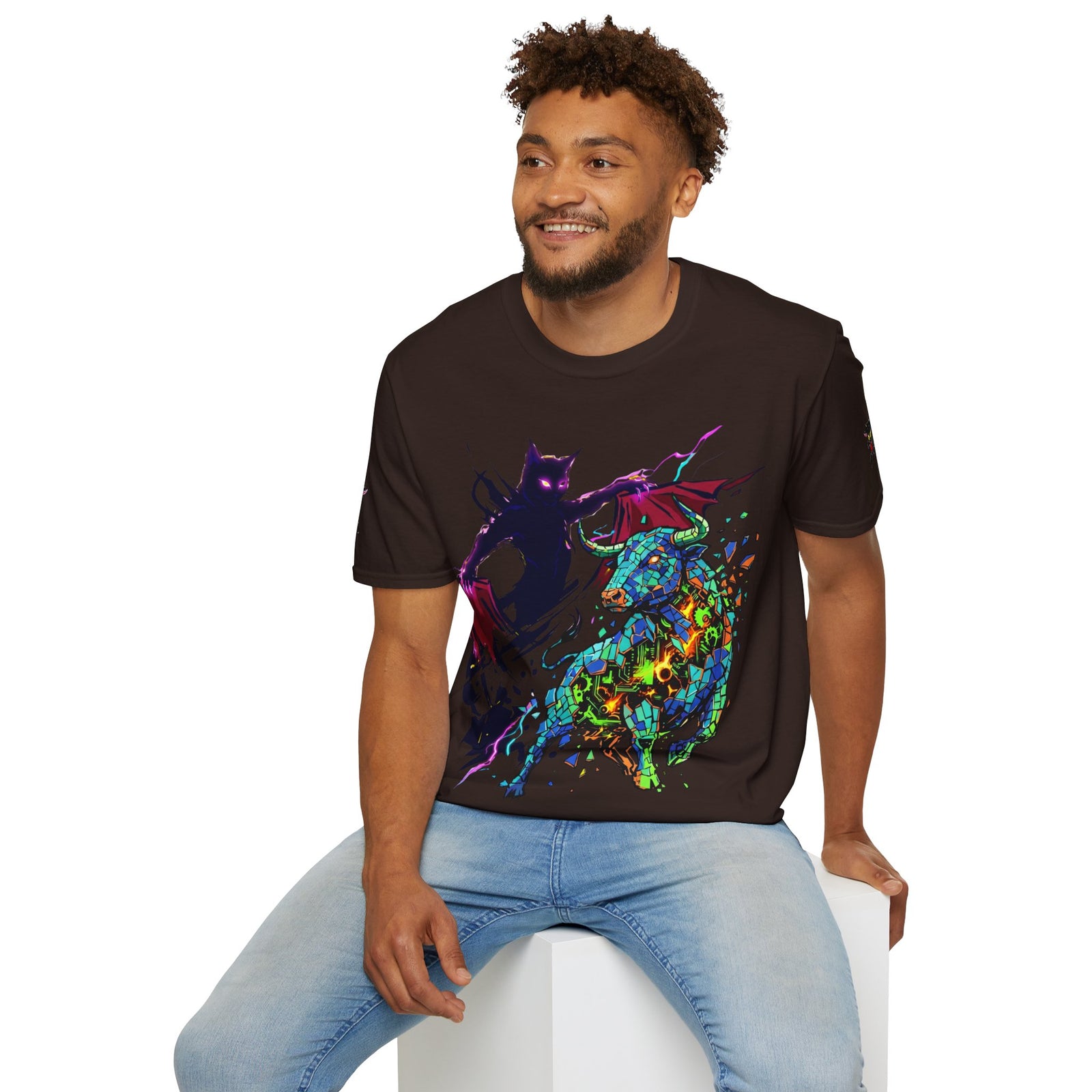 El Gato Loco — Corrida 2077 | Camiseta Gráfica Cyberpunk Edición Limitada