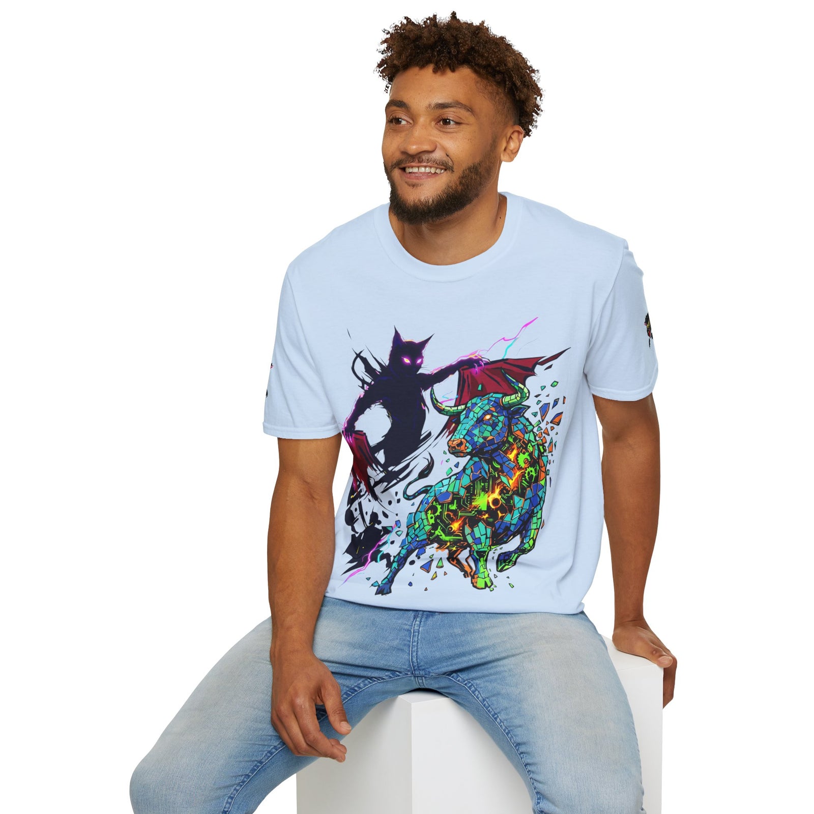 El Gato Loco — Corrida 2077 | Camiseta Gráfica Cyberpunk Edición Limitada