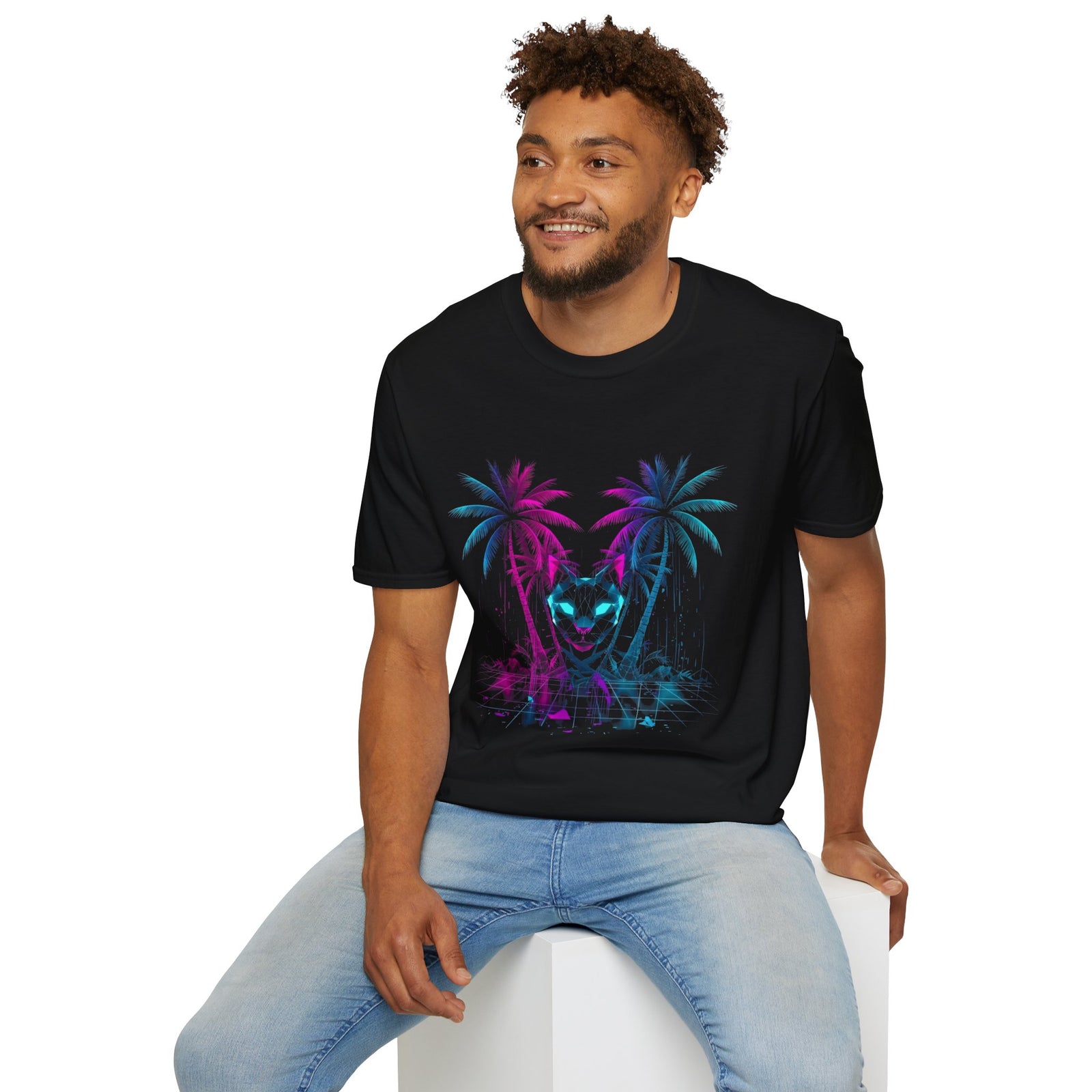 Neon Palm Demon T-Shirt