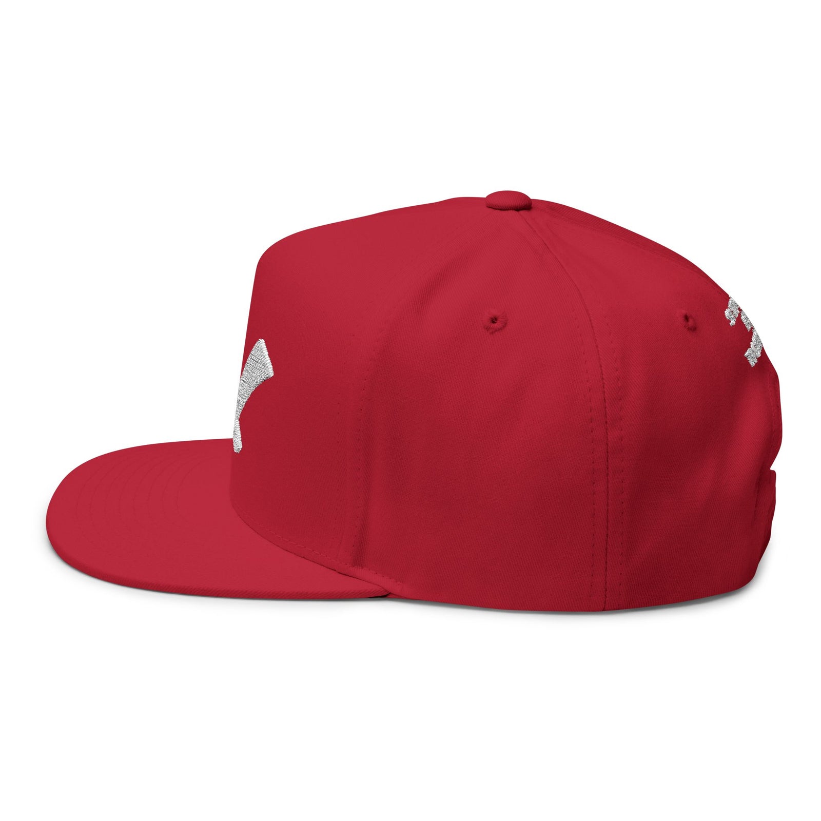 Multicolor Flat Bill Cap — Embroidered 'GL' Logo with Spanish Back Text ('Si tu no crees en ti...')