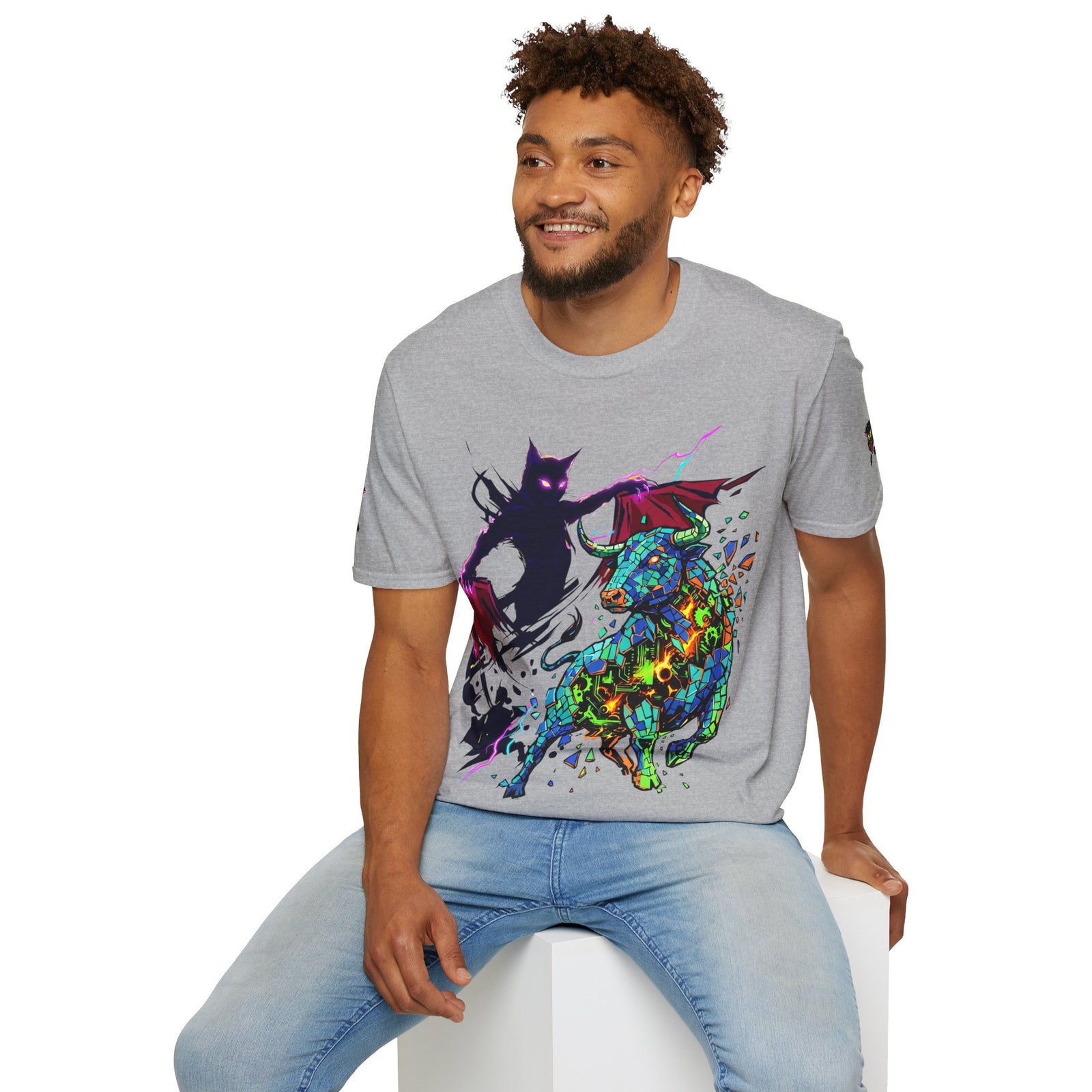 El Gato Loco — Corrida 2077 | Camiseta Gráfica Cyberpunk Edición Limitada