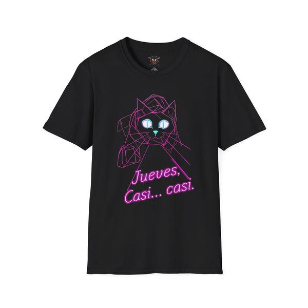 T-Shirt — Neon Cat 