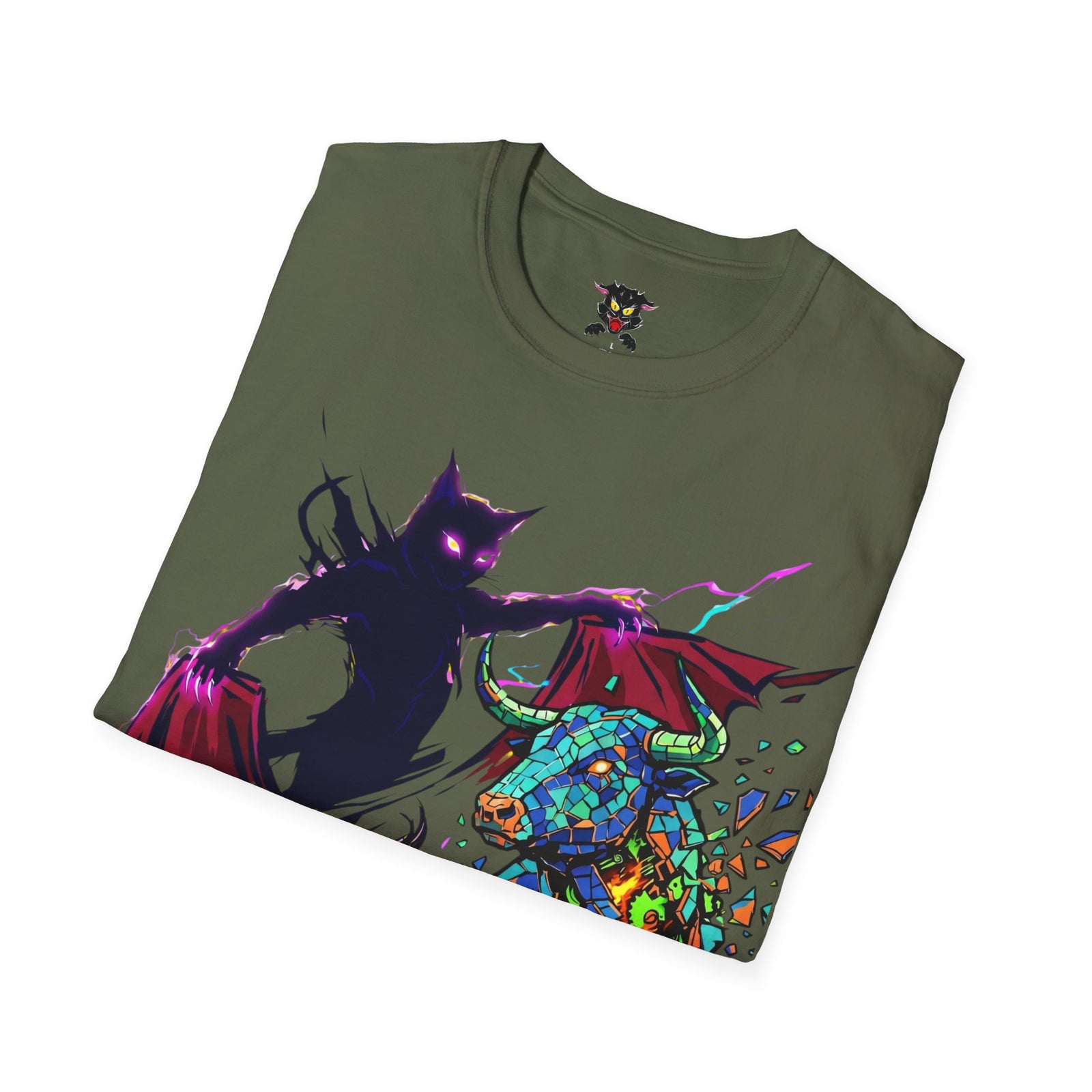 El Gato Loco — Corrida 2077 | Camiseta Gráfica Cyberpunk Edición Limitada
