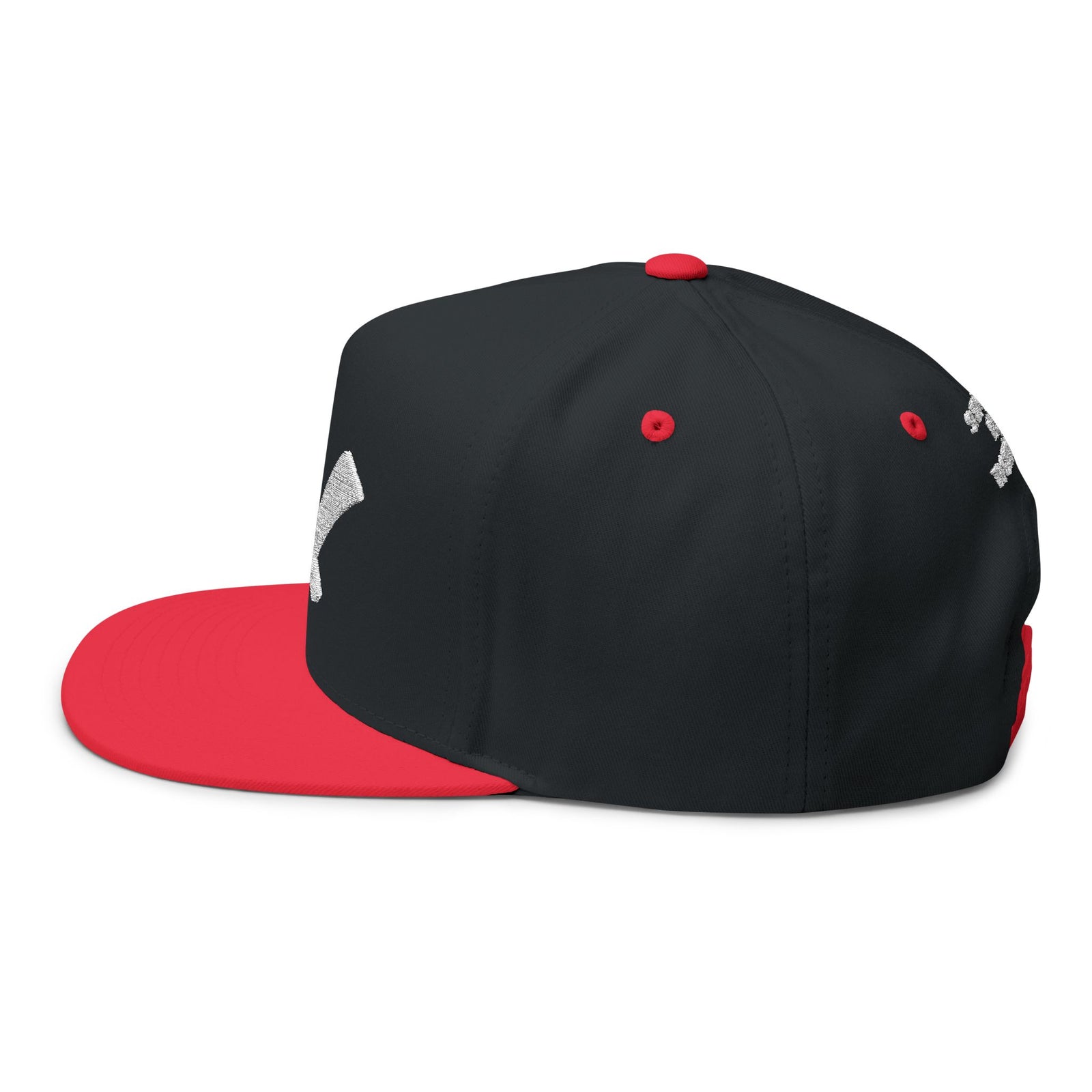 Multicolor Flat Bill Cap — Embroidered 'GL' Logo with Spanish Back Text ('Si tu no crees en ti...')