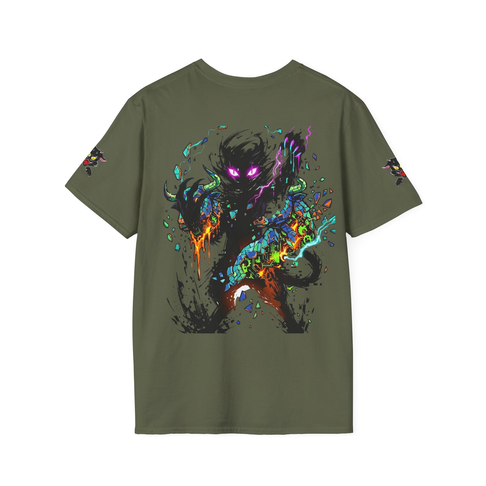 El Gato Loco — Corrida 2077 | Camiseta Gráfica Cyberpunk Edición Limitada