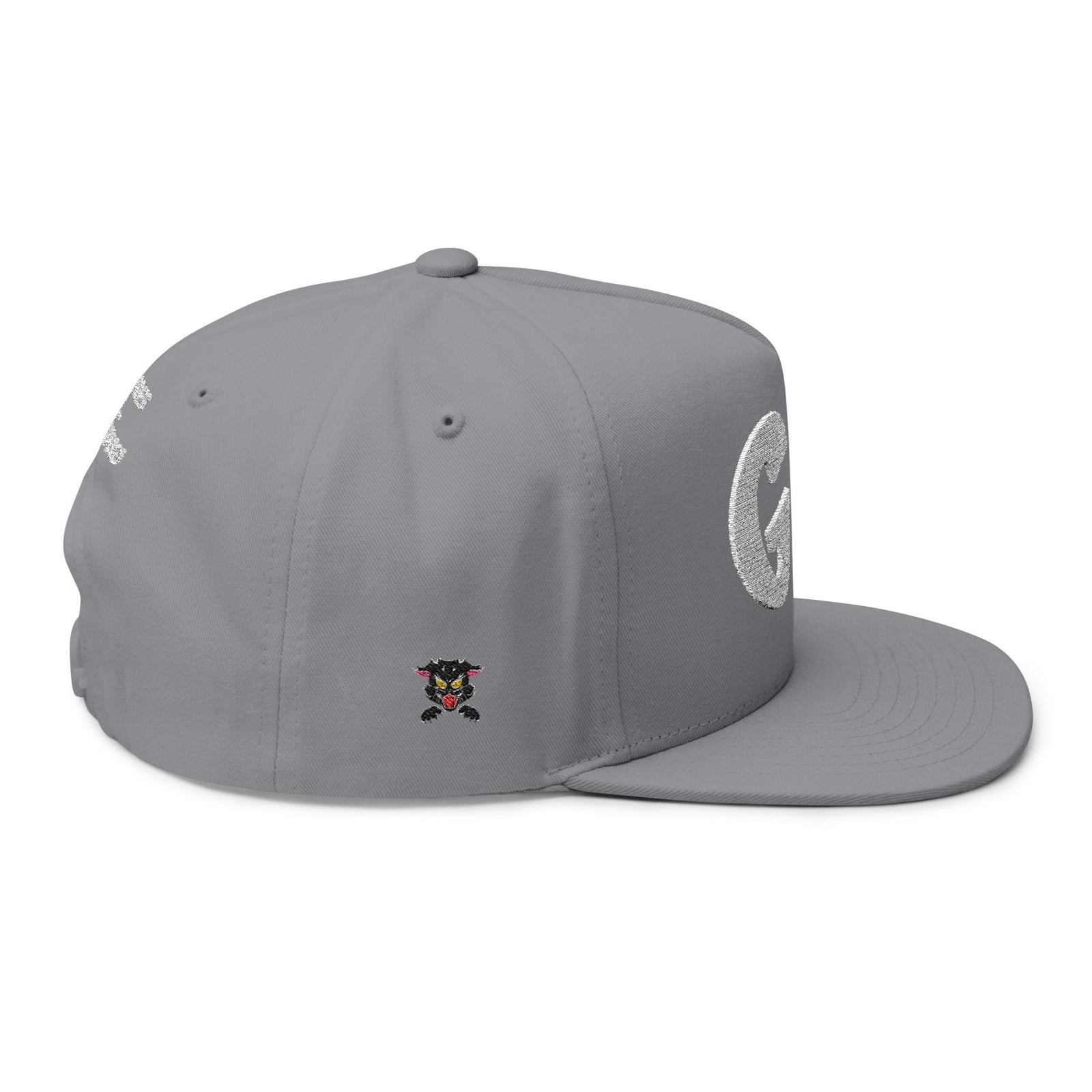 Multicolor Flat Bill Cap — Embroidered 'GL' Logo with Spanish Back Text ('Si tu no crees en ti...')
