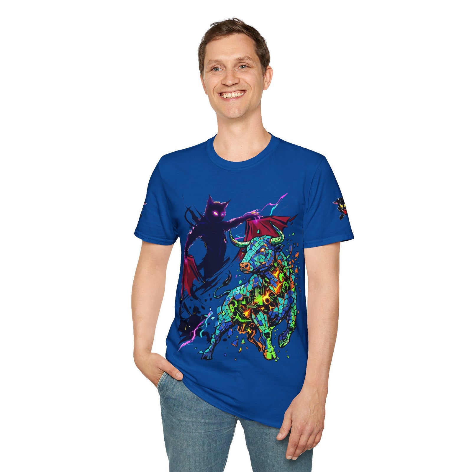 El Gato Loco — Corrida 2077 | Camiseta Gráfica Cyberpunk Edición Limitada