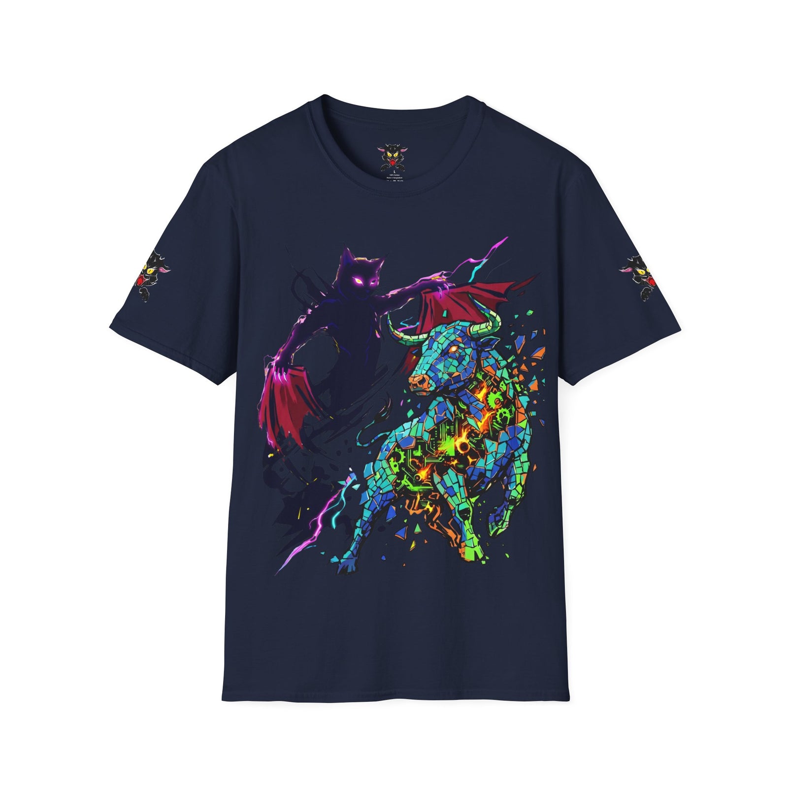 El Gato Loco — Corrida 2077 | Camiseta Gráfica Cyberpunk Edición Limitada