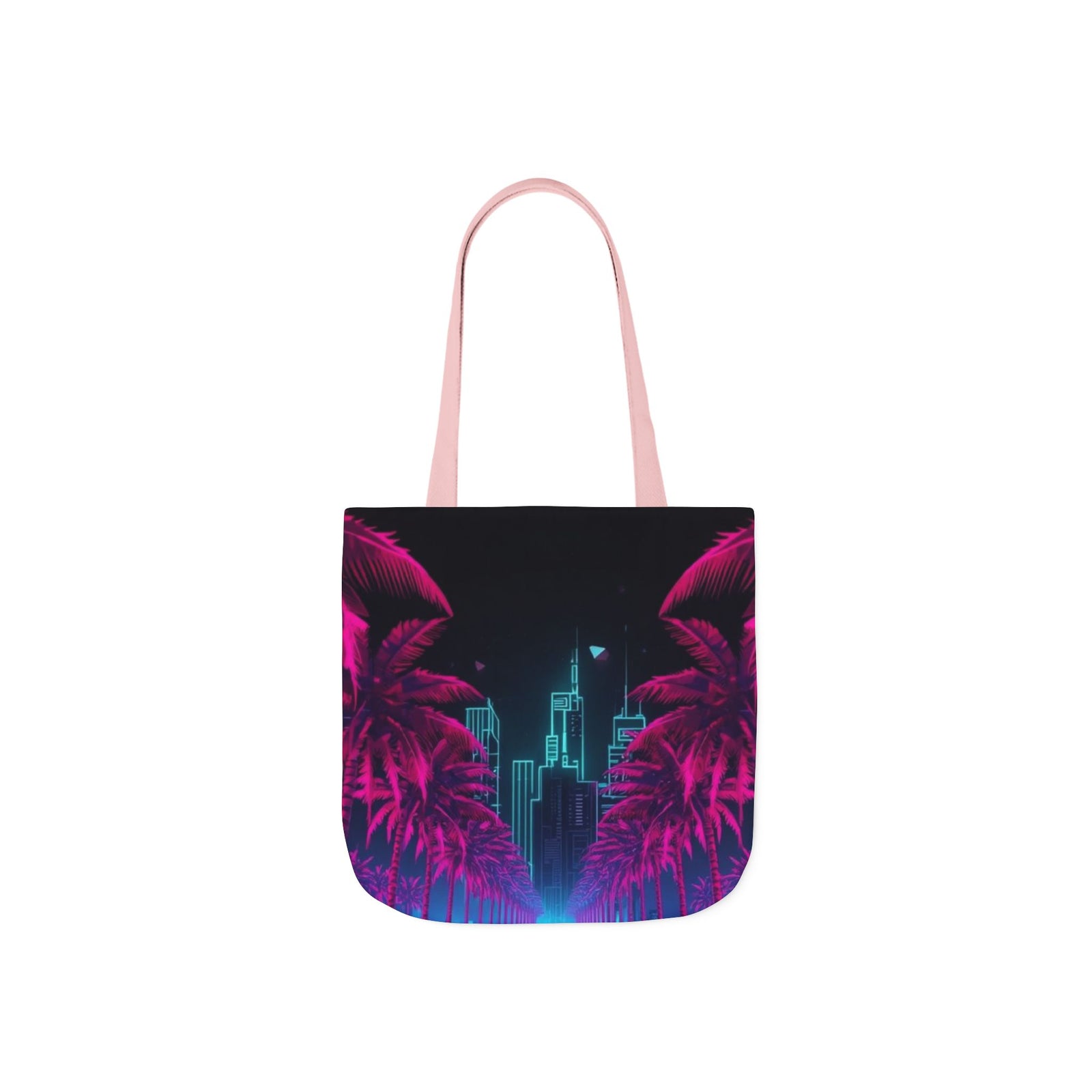 Canvas Tote Bag, 5-Color Straps