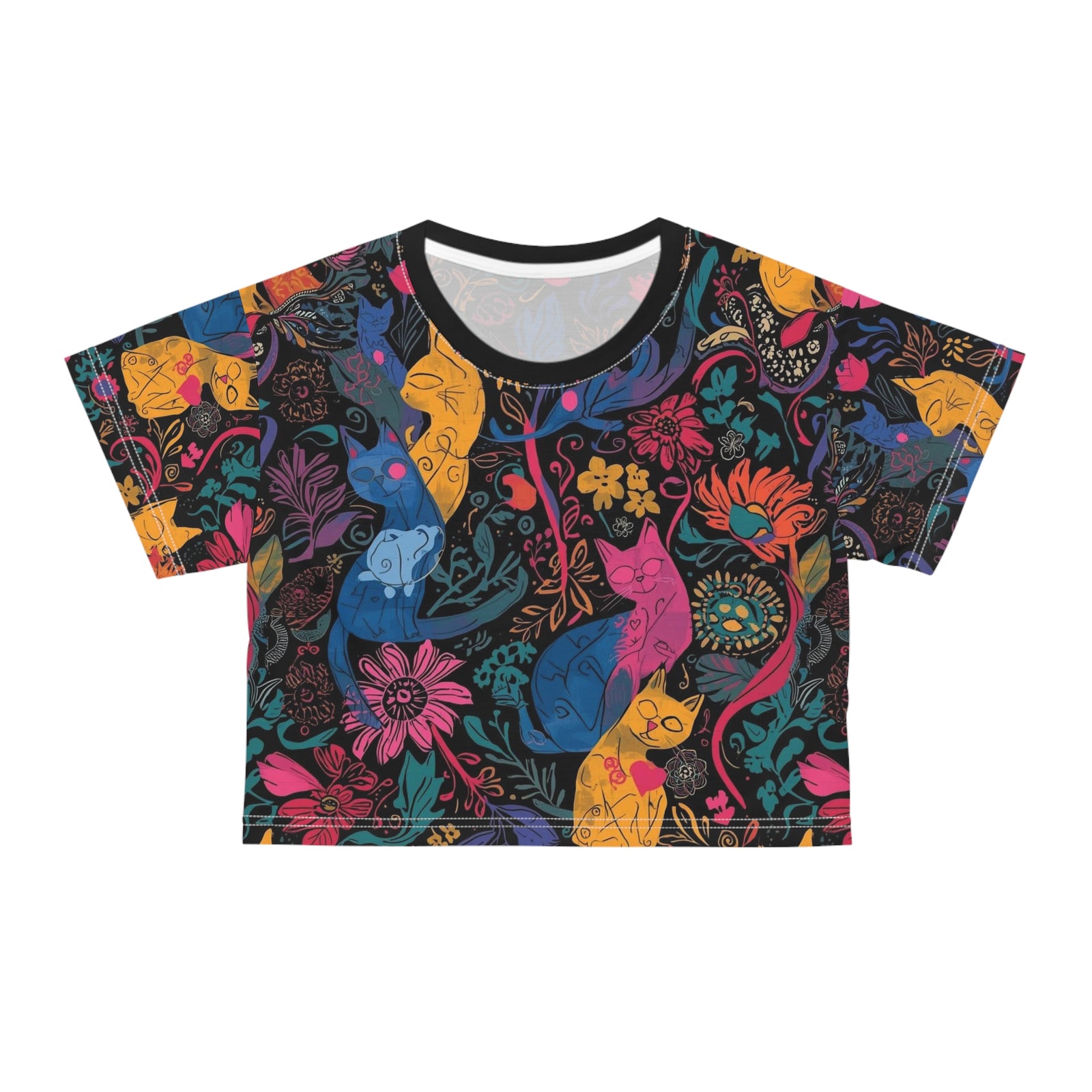 Jardín Salvaje — Crop Tee de Edición Limitada