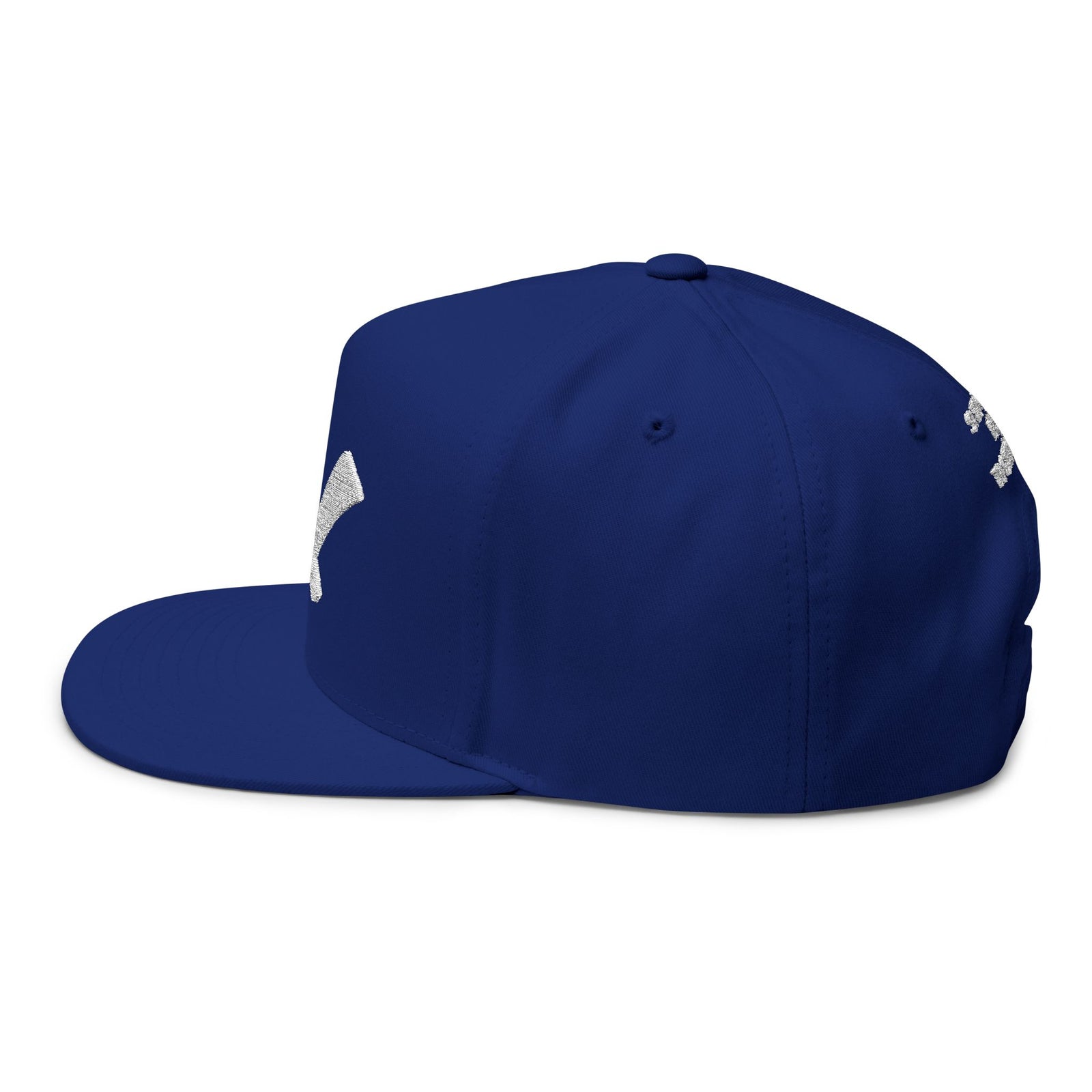 Multicolor Flat Bill Cap — Embroidered 'GL' Logo with Spanish Back Text ('Si tu no crees en ti...')
