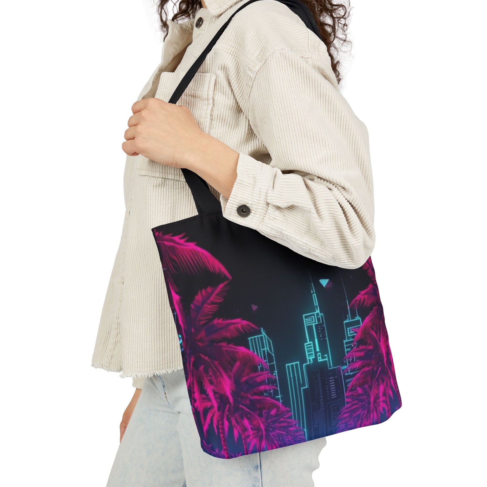 Canvas Tote Bag, 5-Color Straps