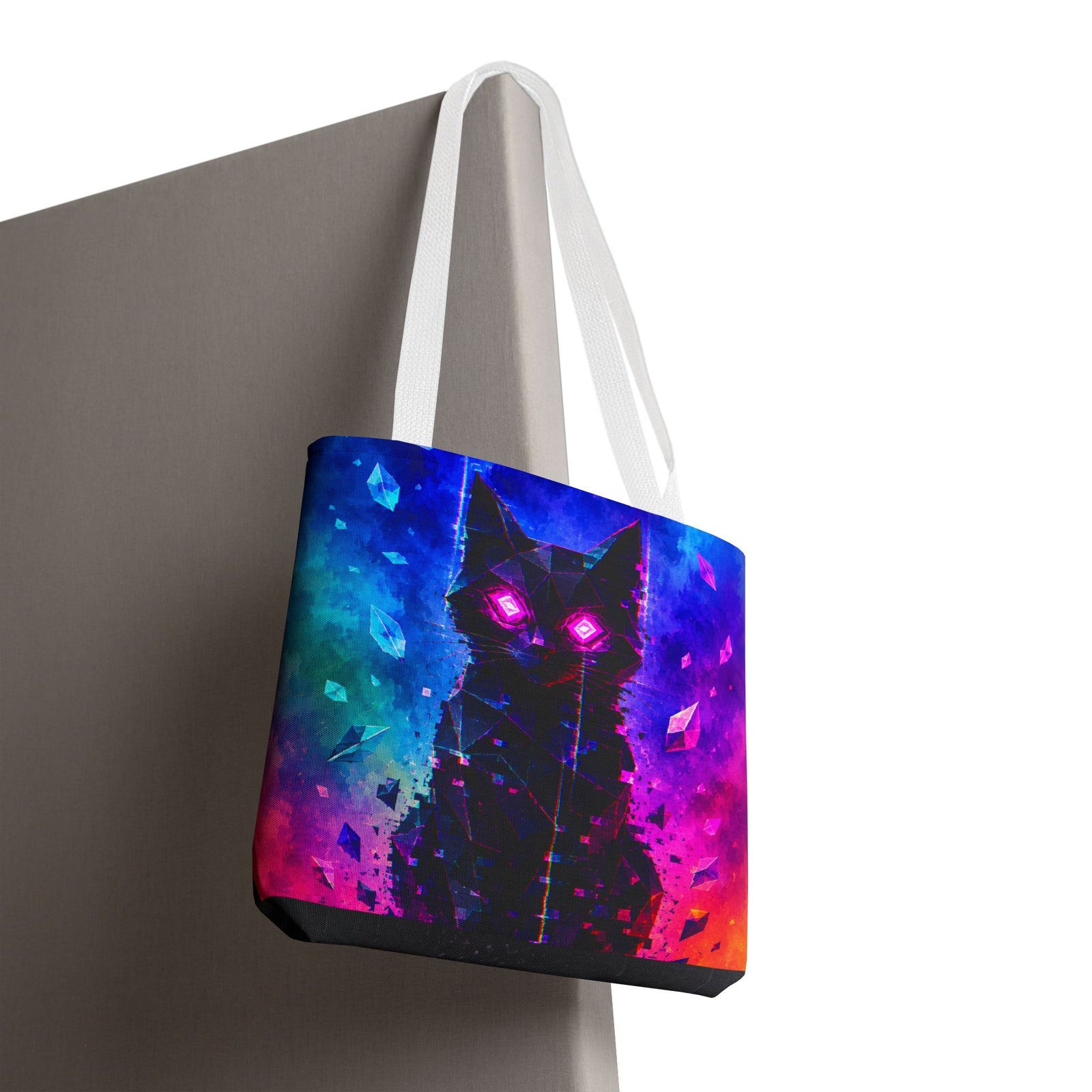 Mystic Neon Cat Tote
