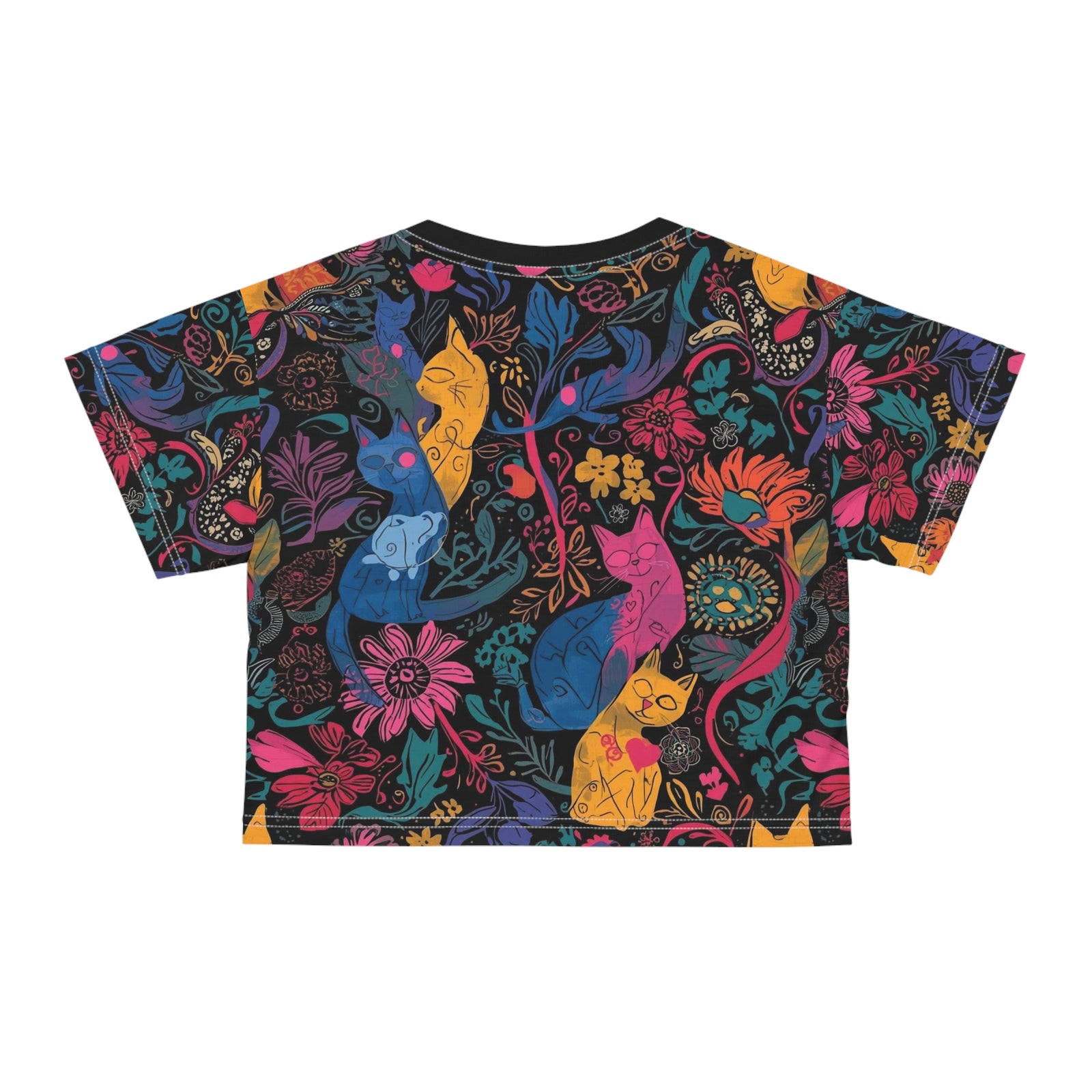 Jardín Salvaje — Crop Tee de Edición Limitada