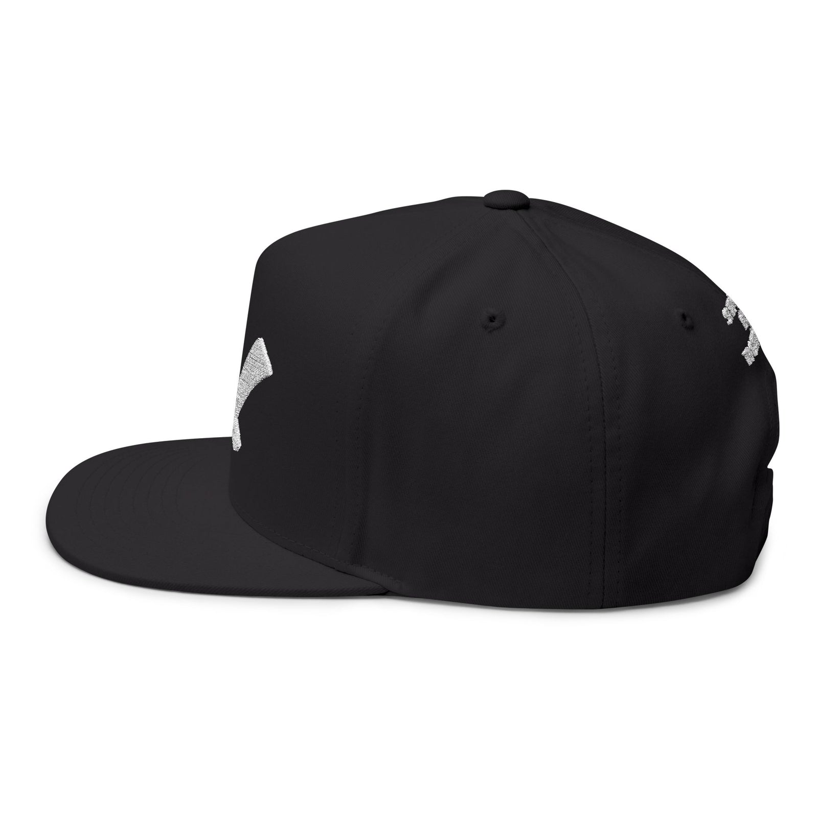 Multicolor Flat Bill Cap — Embroidered 'GL' Logo with Spanish Back Text ('Si tu no crees en ti...')