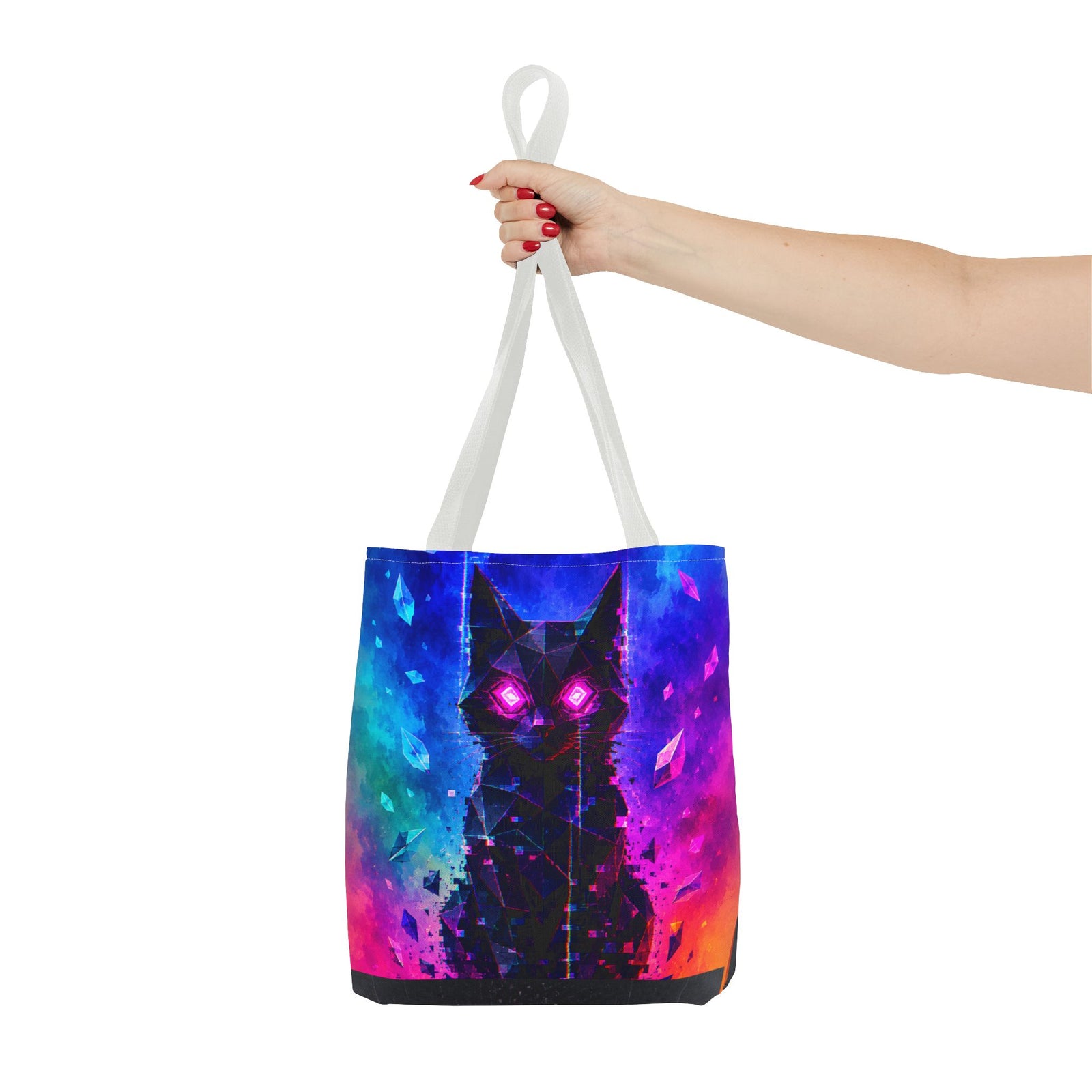 Mystic Neon Cat Tote