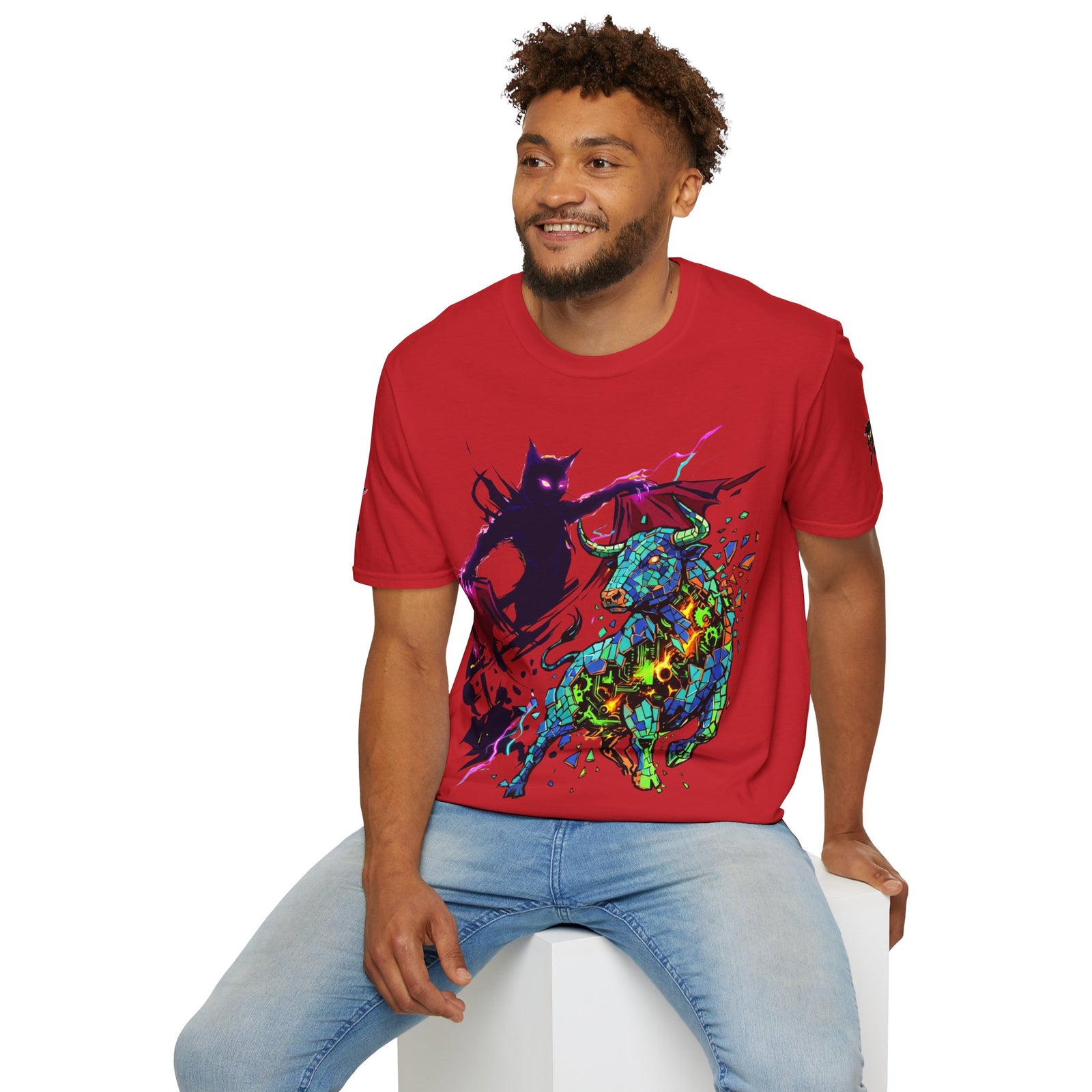 El Gato Loco — Corrida 2077 | Camiseta Gráfica Cyberpunk Edición Limitada