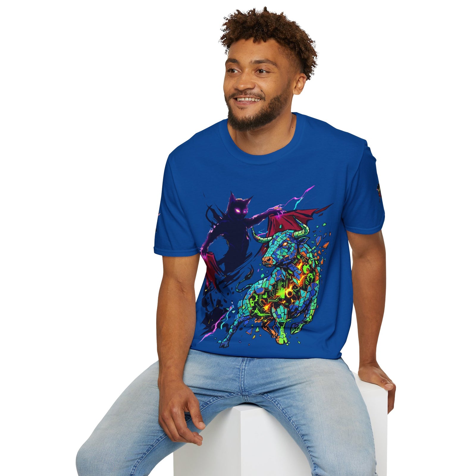 El Gato Loco — Corrida 2077 | Camiseta Gráfica Cyberpunk Edición Limitada