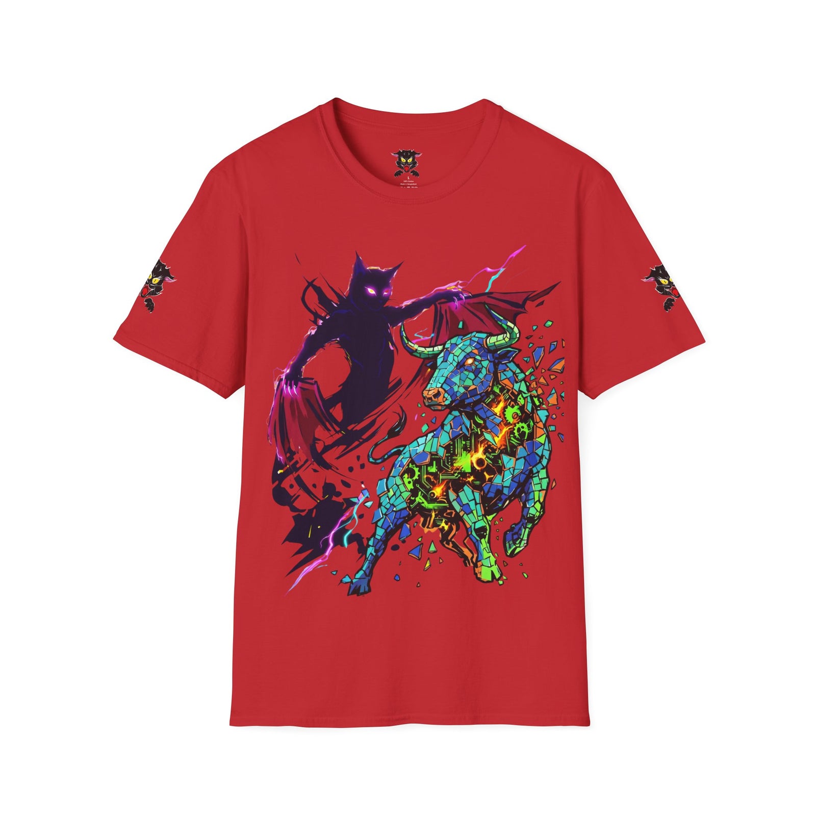 El Gato Loco — Corrida 2077 | Camiseta Gráfica Cyberpunk Edición Limitada