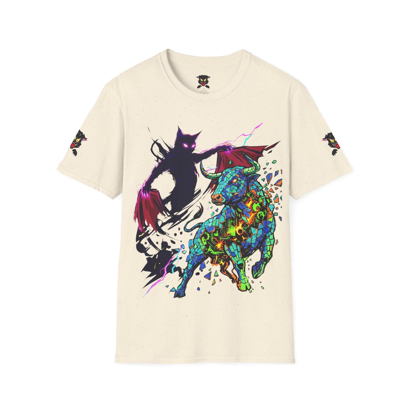 El Gato Loco — Corrida 2077 | Camiseta Gráfica Cyberpunk Edición Limitada
