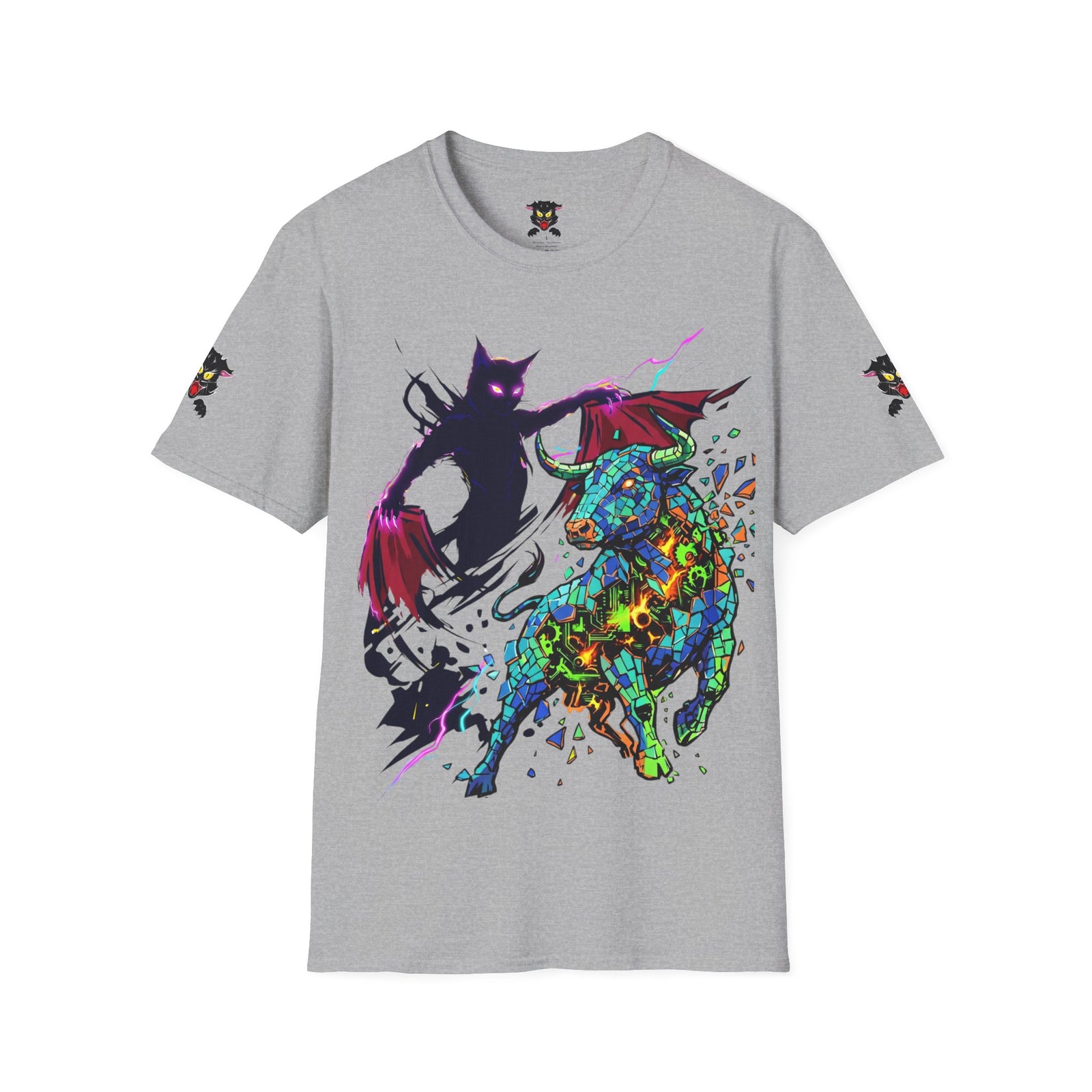 El Gato Loco — Corrida 2077 | Camiseta Gráfica Cyberpunk Edición Limitada