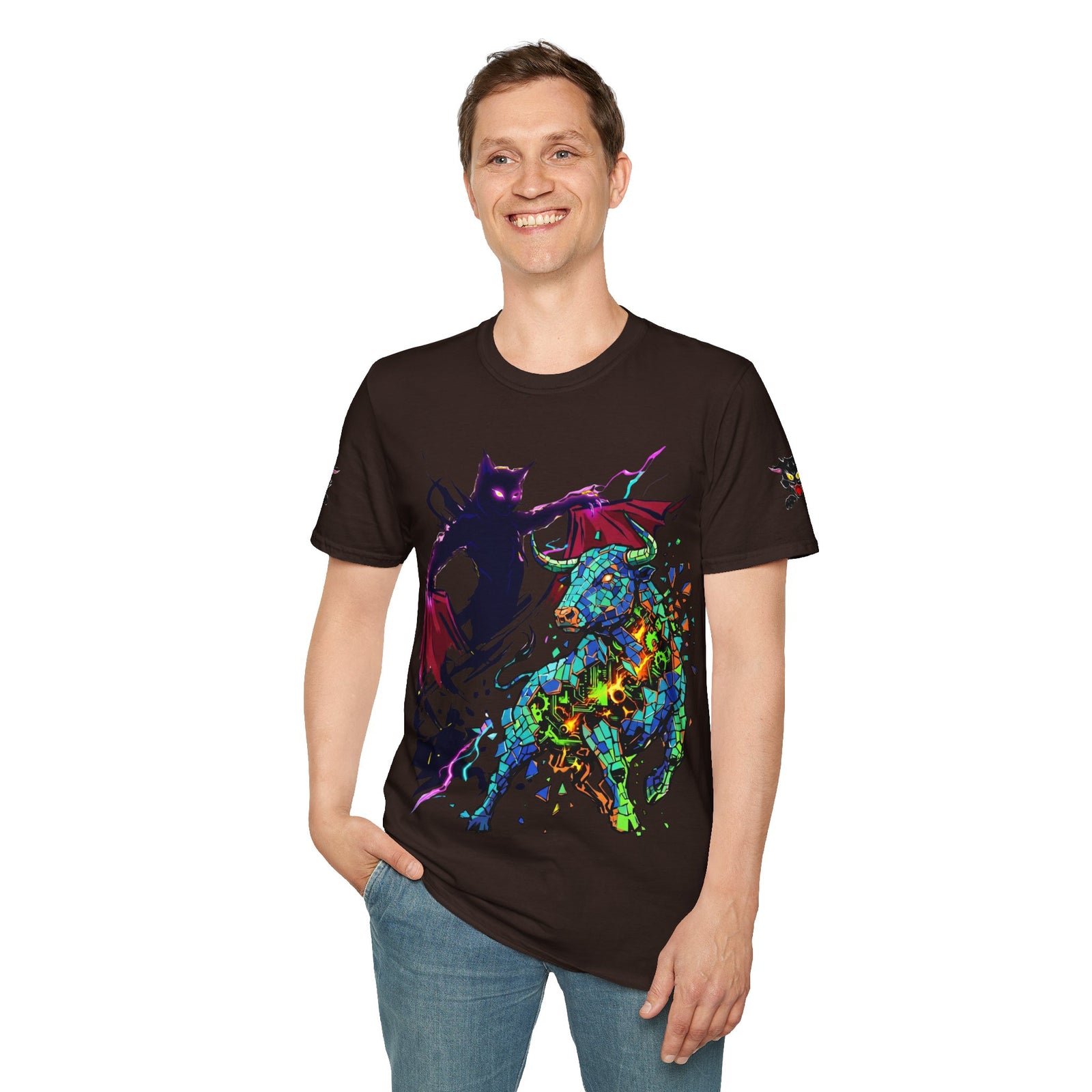 El Gato Loco — Corrida 2077 | Camiseta Gráfica Cyberpunk Edición Limitada