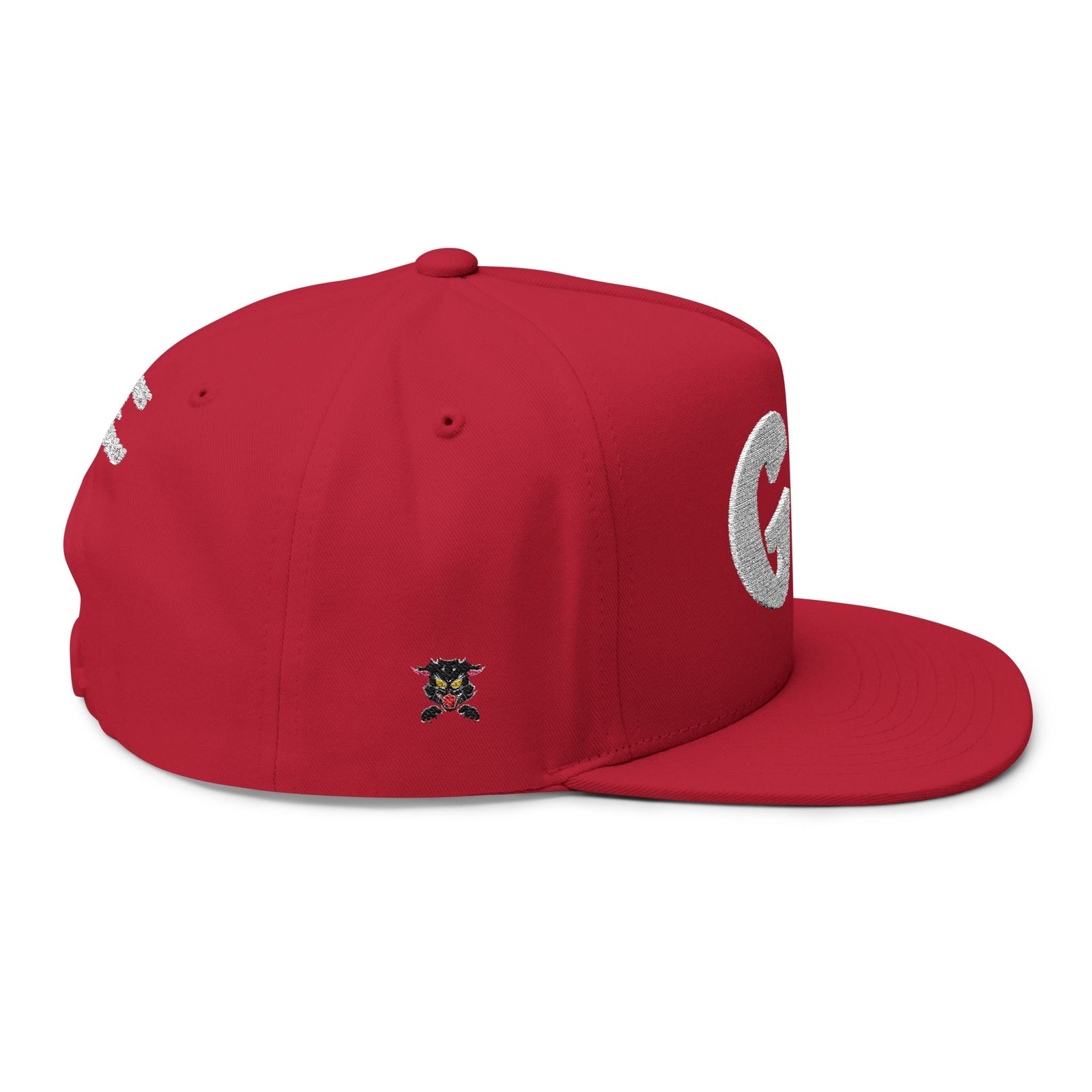 Multicolor Flat Bill Cap — Embroidered 'GL' Logo with Spanish Back Text ('Si tu no crees en ti...')