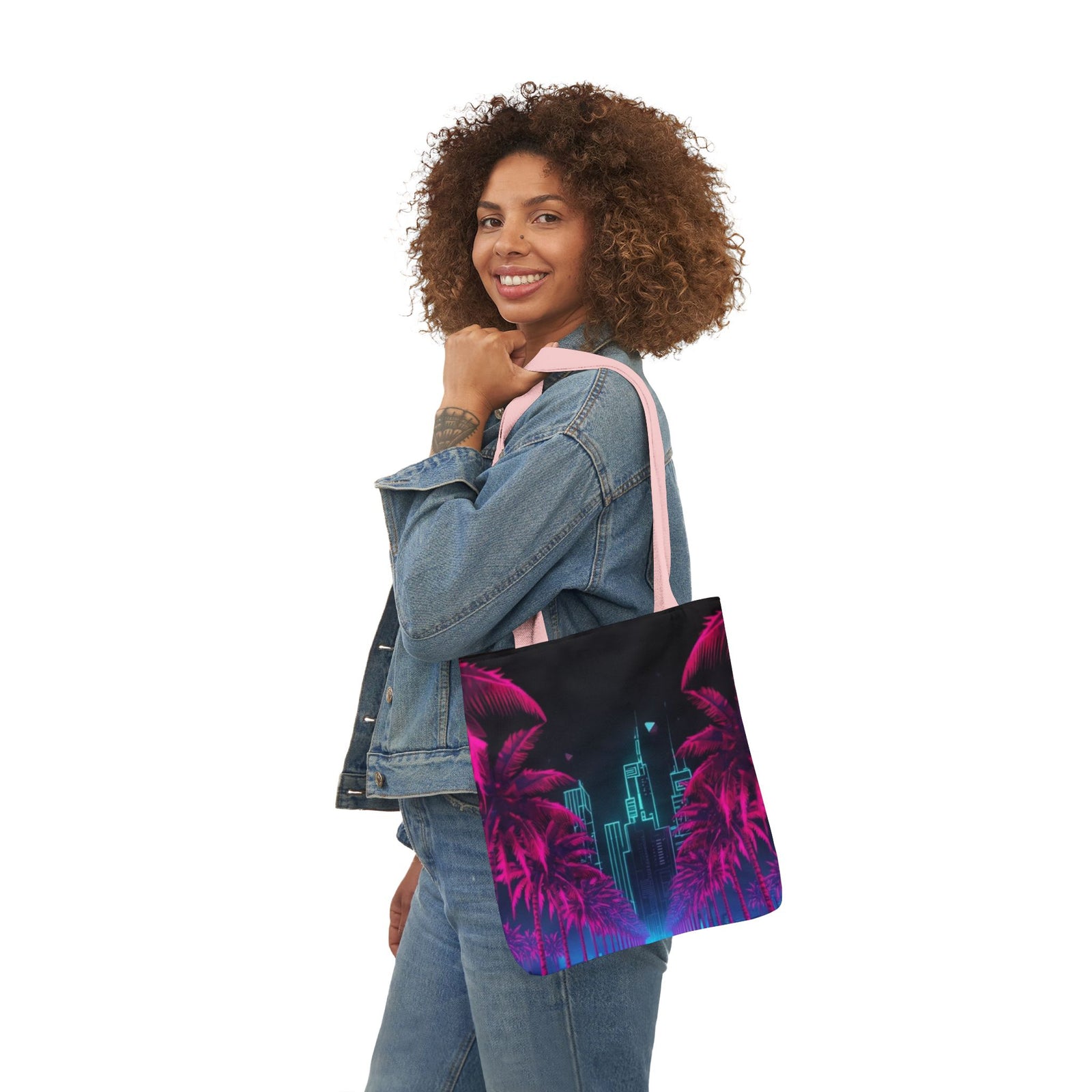 Canvas Tote Bag, 5-Color Straps