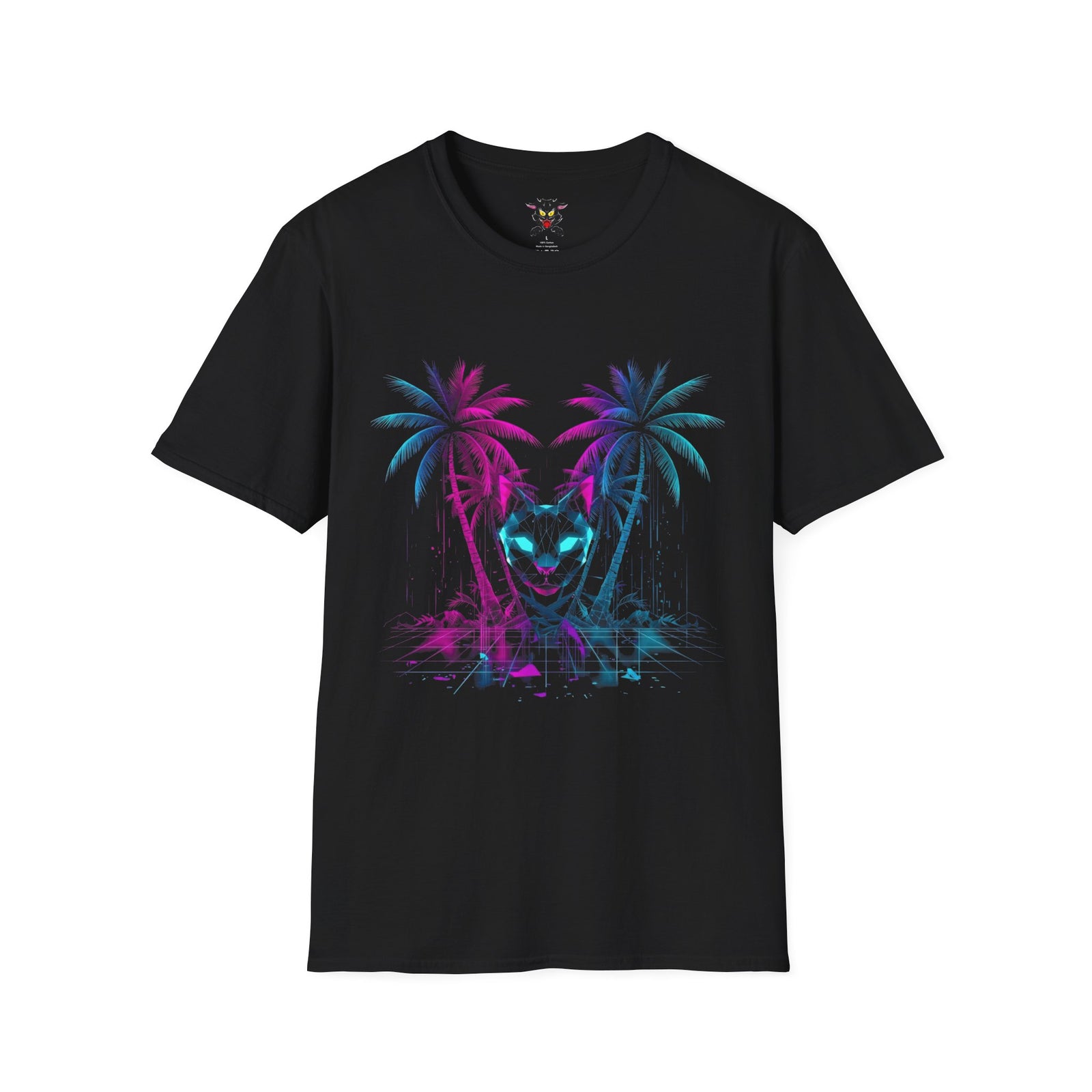 Neon Palm Demon T-Shirt